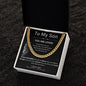 To My Son | Cuban Link Chain