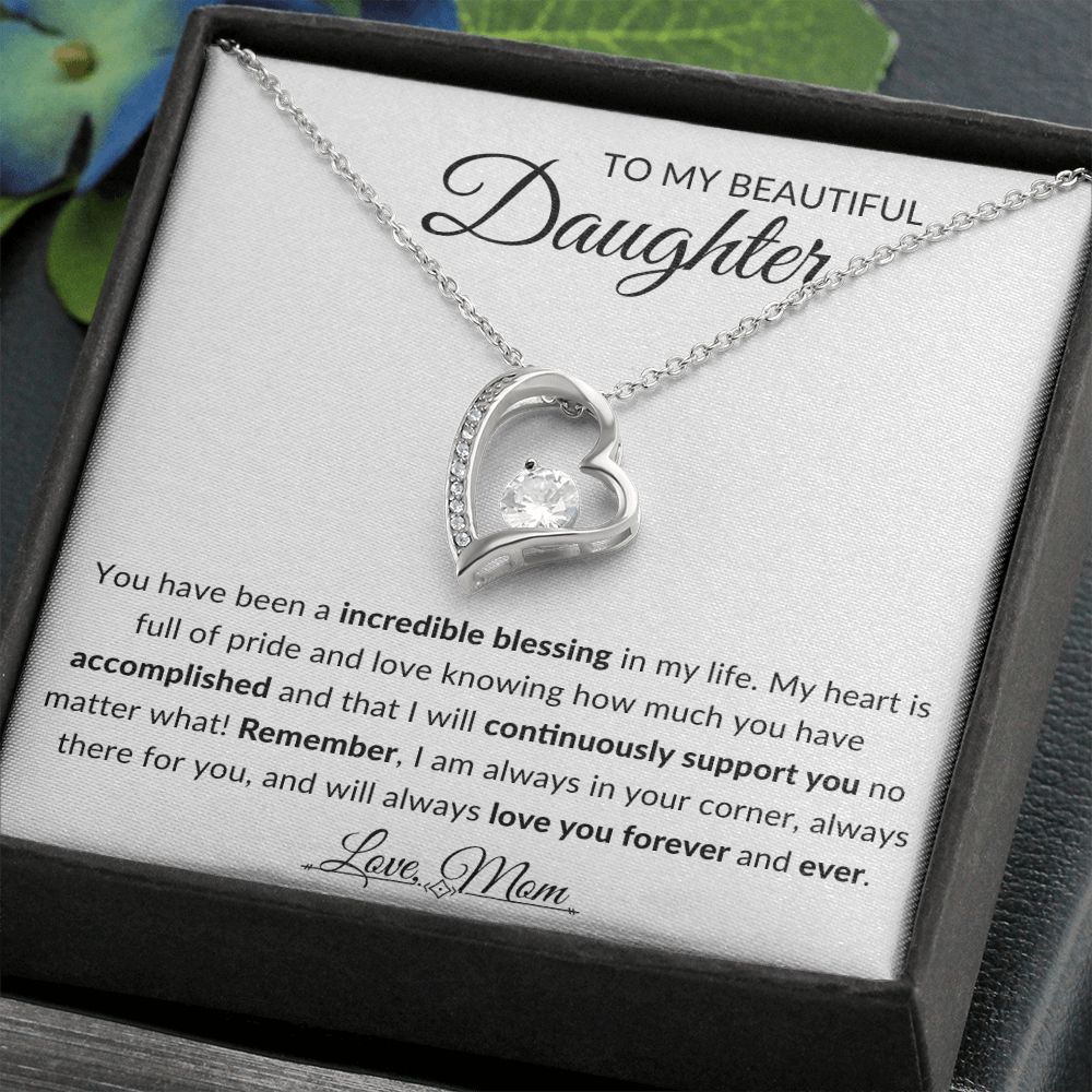 To My Daughter | Forever Love Necklace