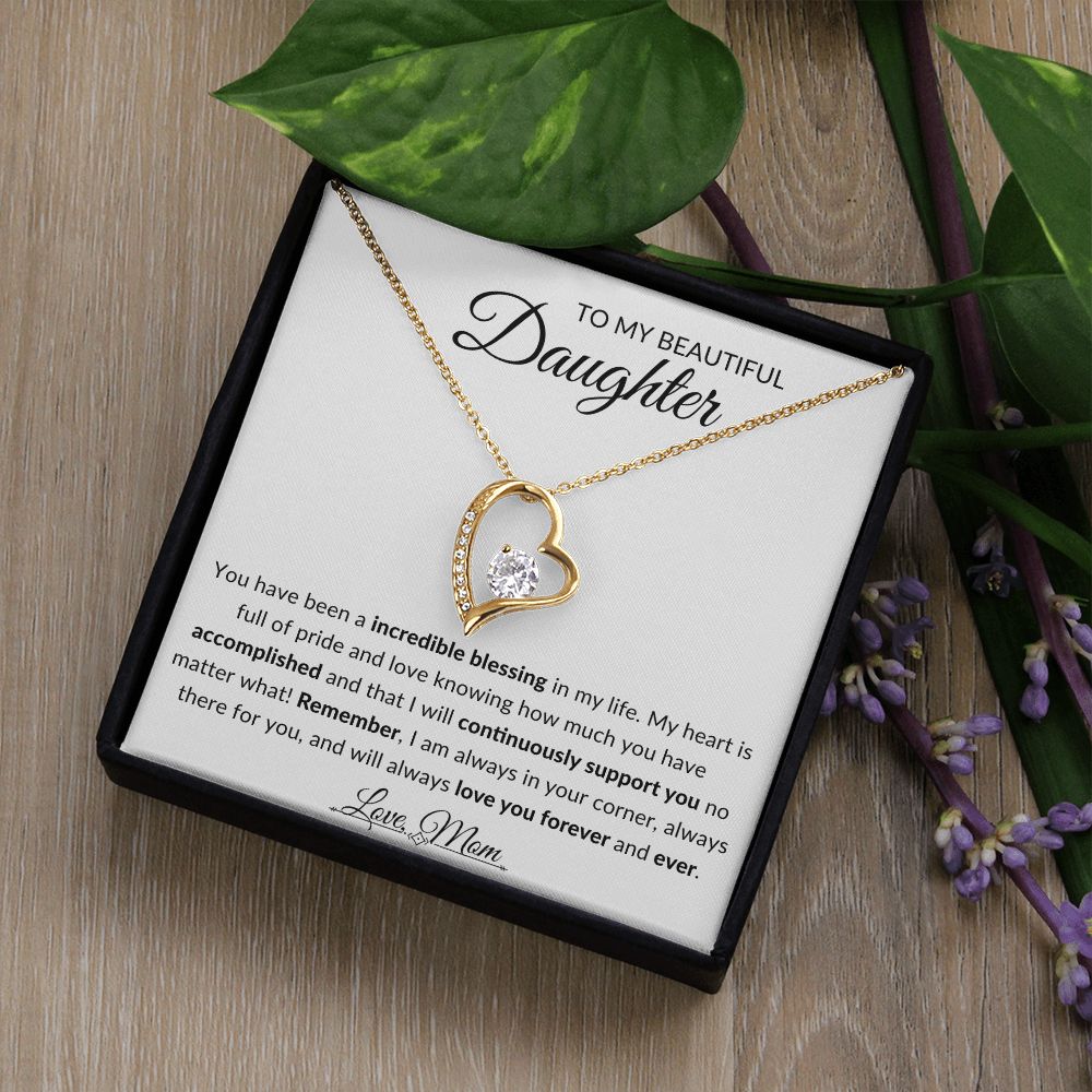 To My Daughter | Forever Love Necklace