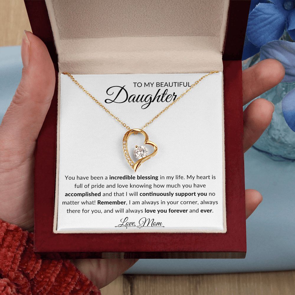To My Daughter | Forever Love Necklace