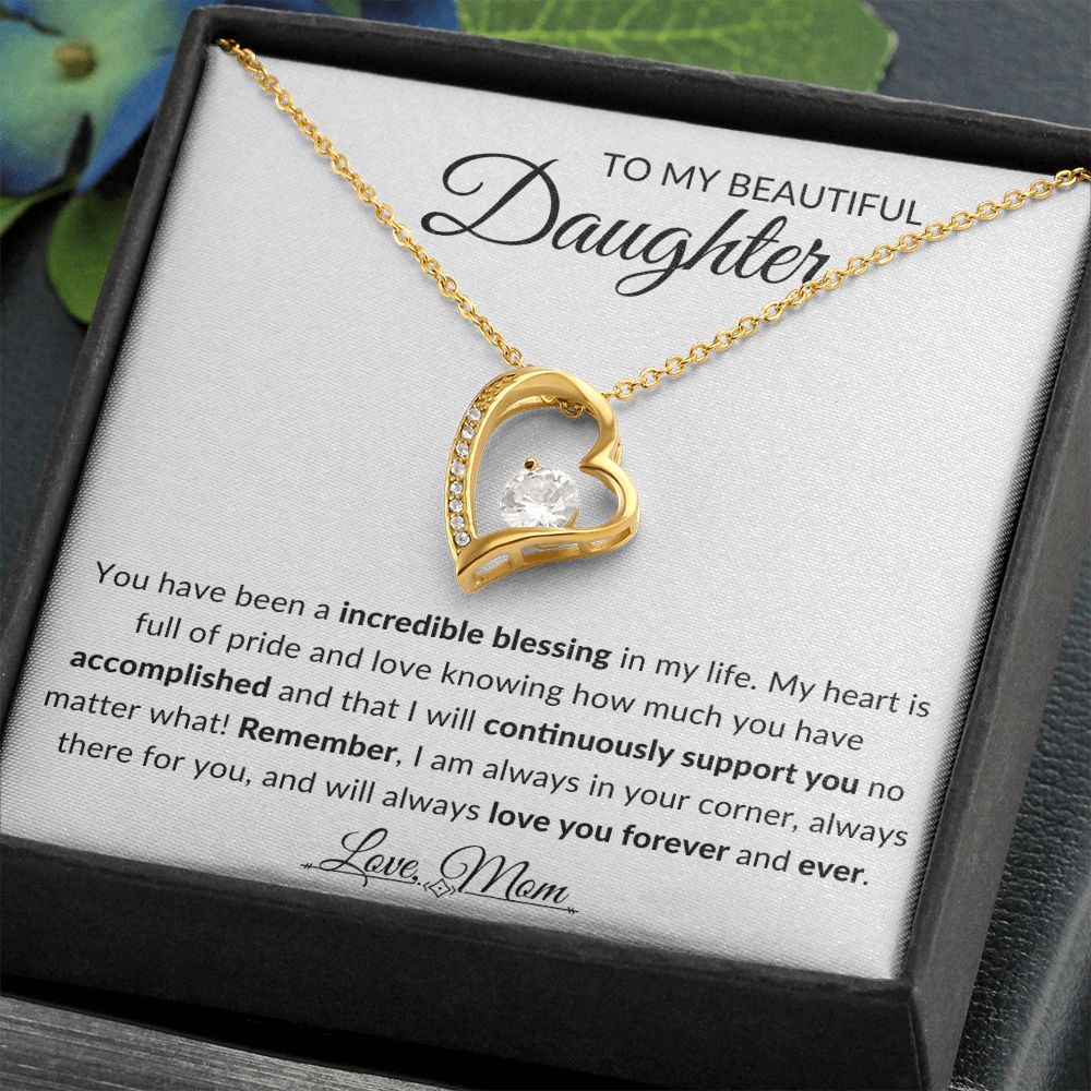 To My Daughter | Forever Love Necklace