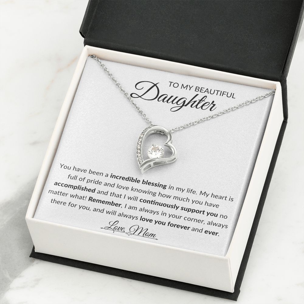 To My Daughter | Forever Love Necklace