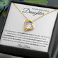 To My Daughter | Forever Love Necklace